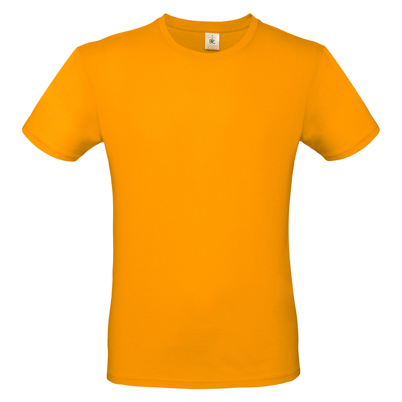T-shirt B&C #E150 Heren in abrikoos (01.01.0001)