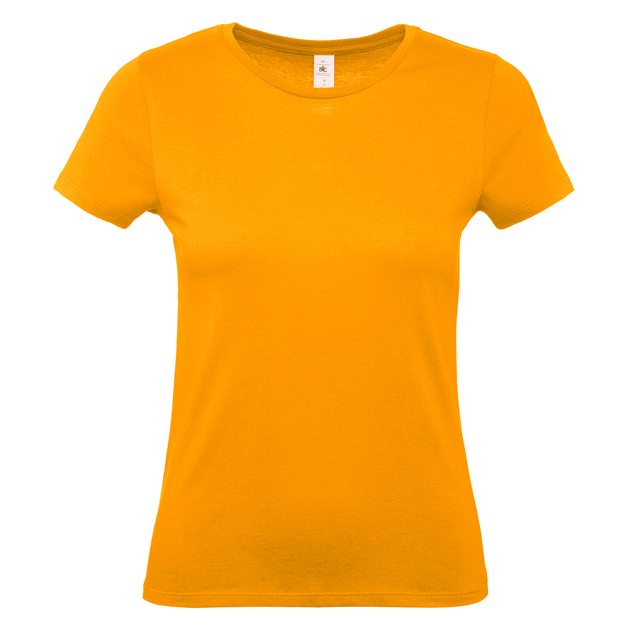 T-shirt B&C #E150 Dames in abrikoos (01.01.0003)