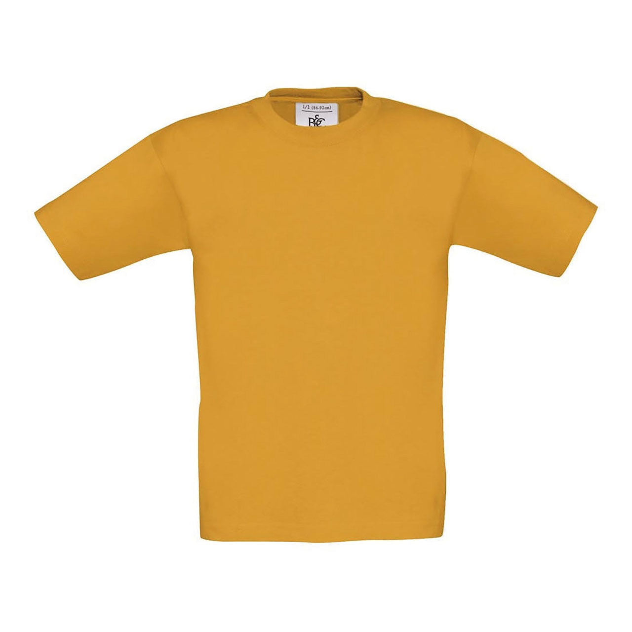 T-shirt B&C Exact 150 Kinderen in abrikoos (01.01.0007)