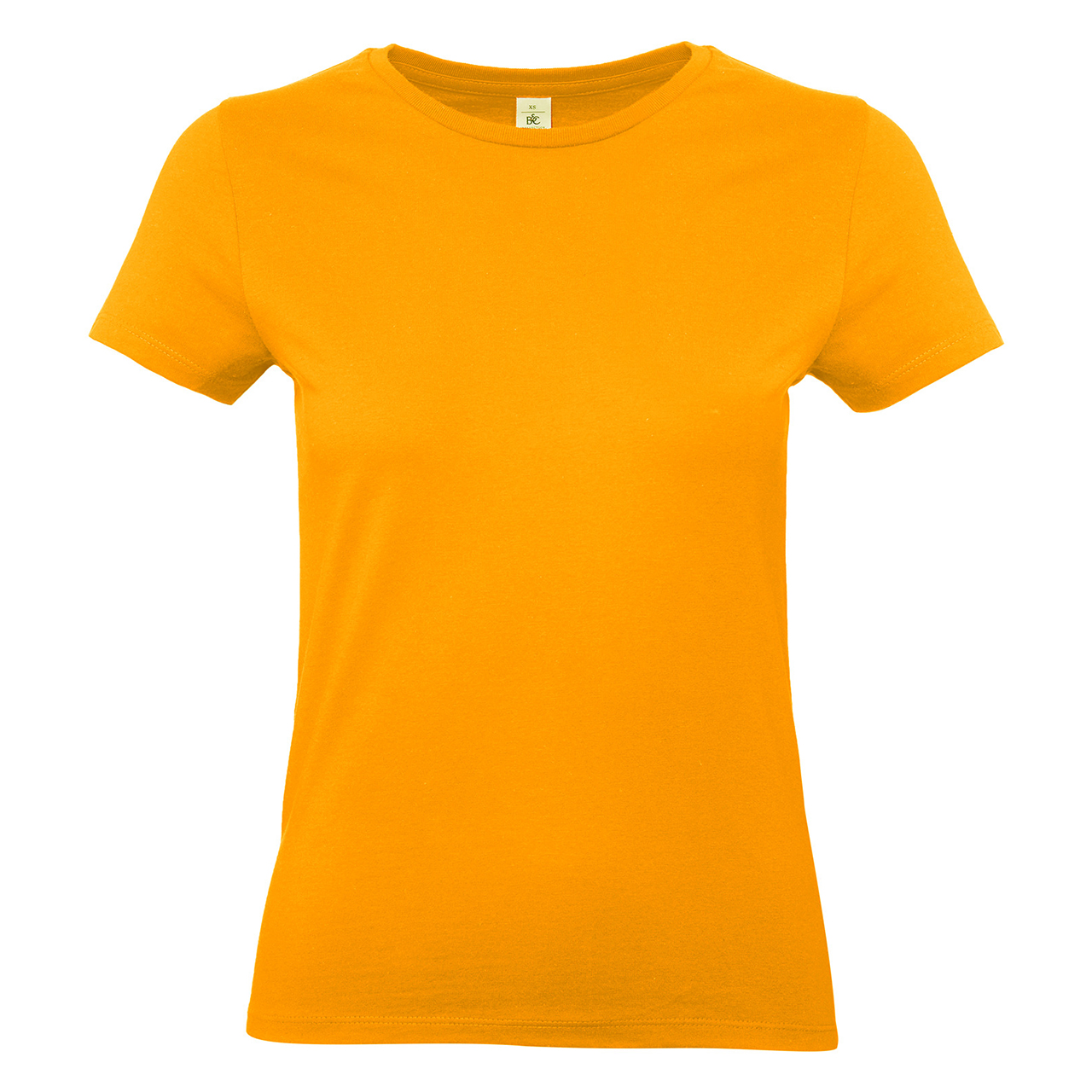 T-shirt B&C #E190 Dames in abrikoos (01.01.0010)