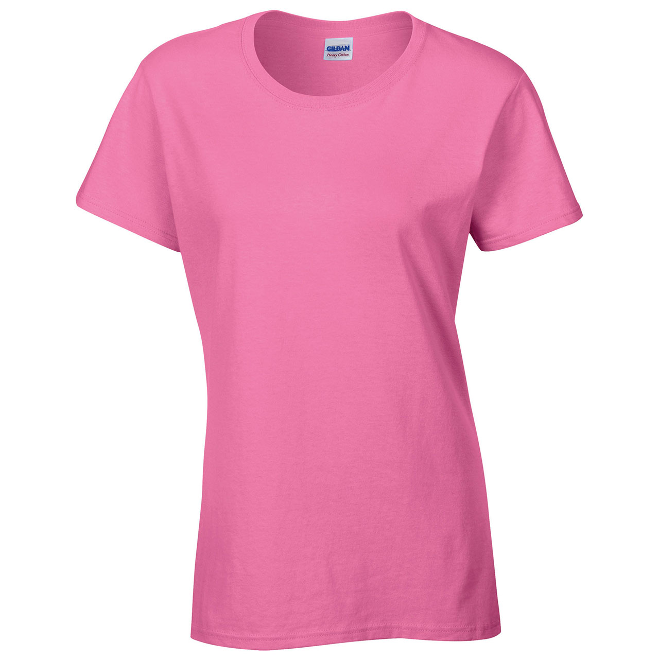 T-shirt Gildan Heavy Cotton Dames in azalea (01.01.0023)