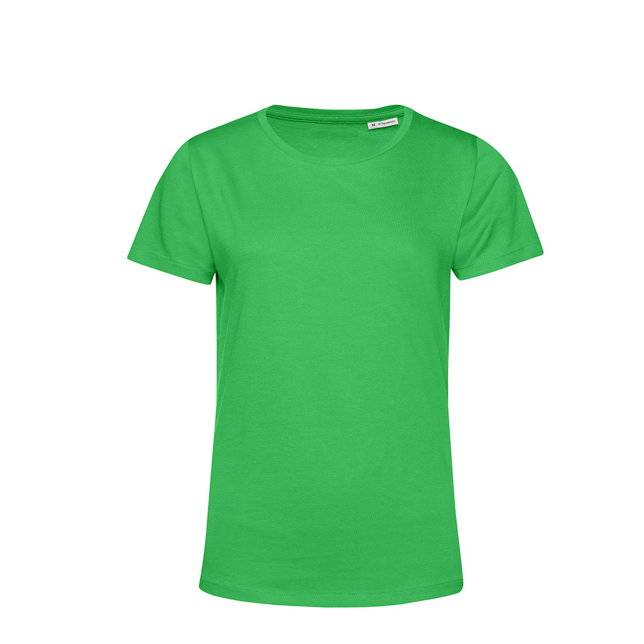 T-shirt B&C Organic 150 Dames in appelgroen (01.01.0077)