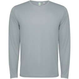 Estoril unisex T-shirt met lange mouwen in grijs (01.01.0996)