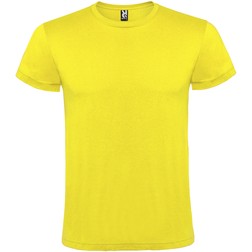 Atomic unisex T-shirt met korte mouwen in geel (01.01.0997)