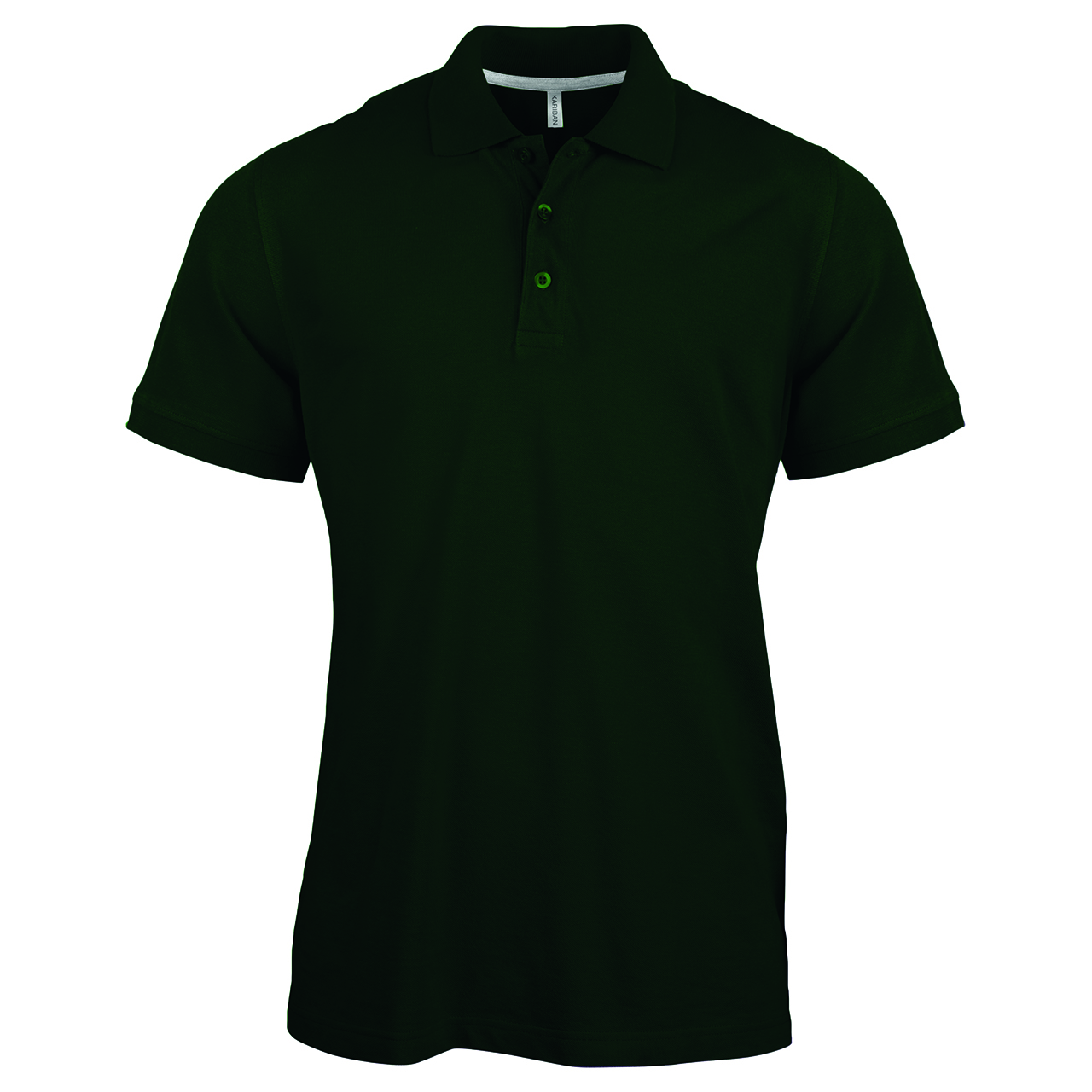 Polo Kariban KM Heren in bos groen (01.02.0015)