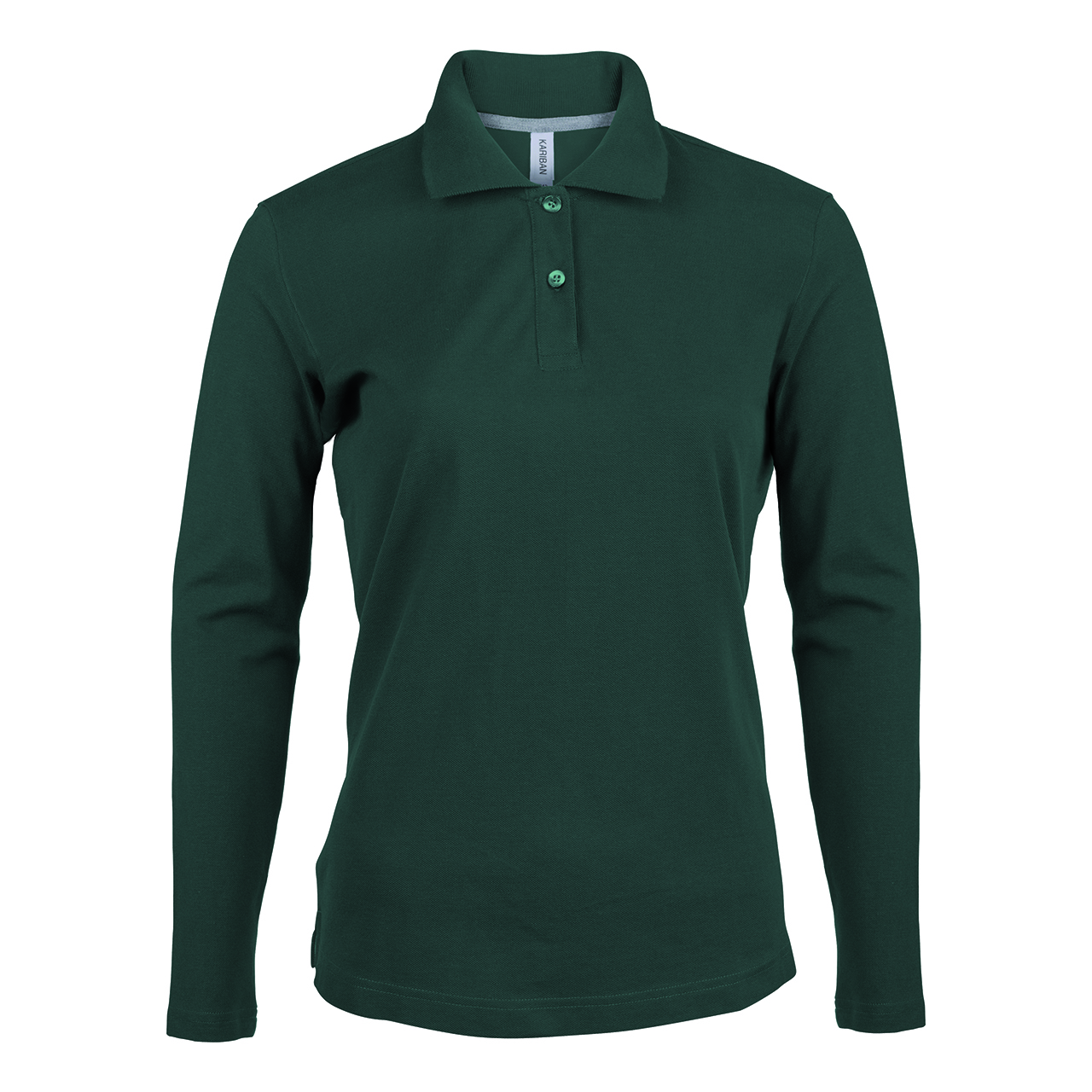 Polo Kariban LM Dames in bos groen (01.02.0016)