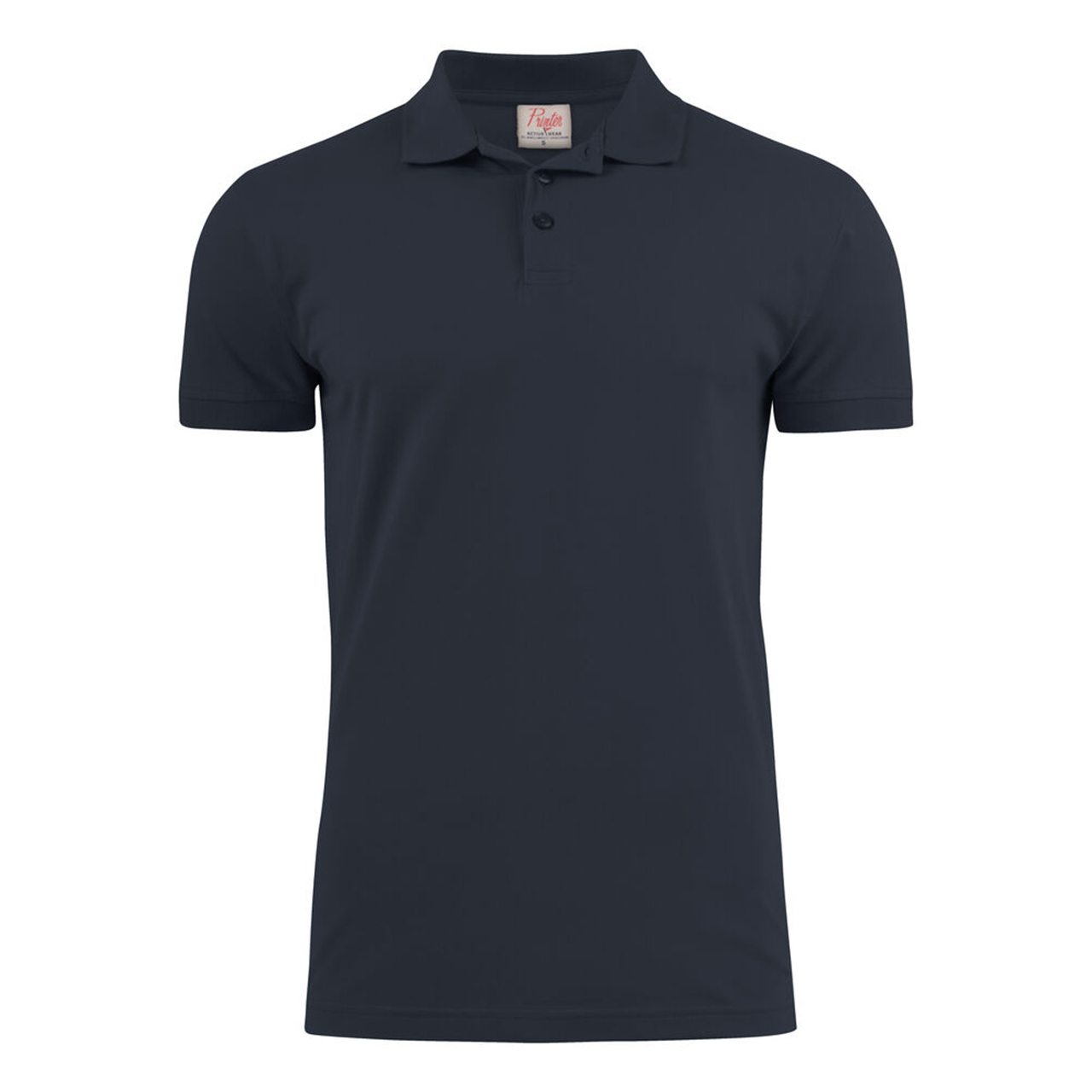 Surf Stretch Polo Pique Heren in donker marine (01.02.0066)