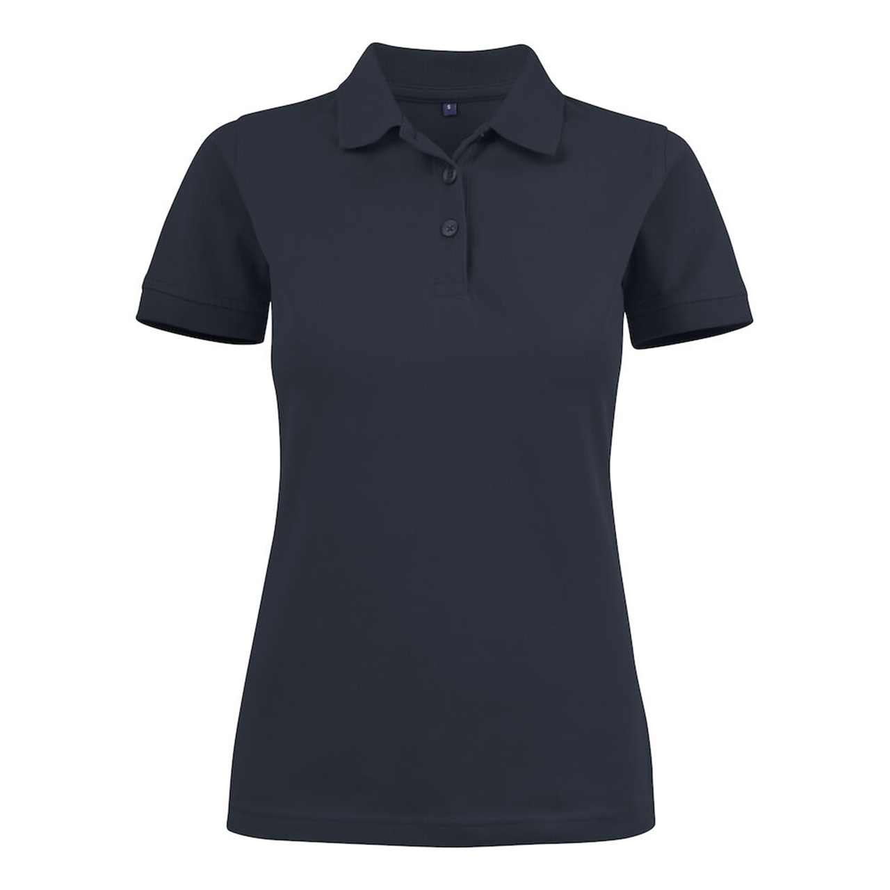 Surf Stretch Polo Pique Dames in donker marine (01.02.0067)