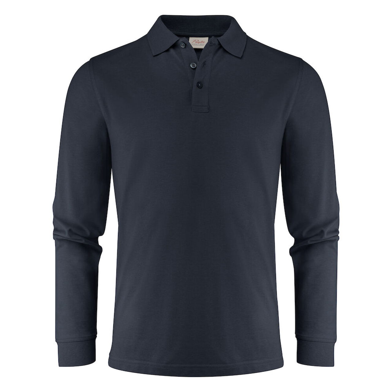 Surf Pro l/s Polo Pique Heren in donker marine (01.02.0068)