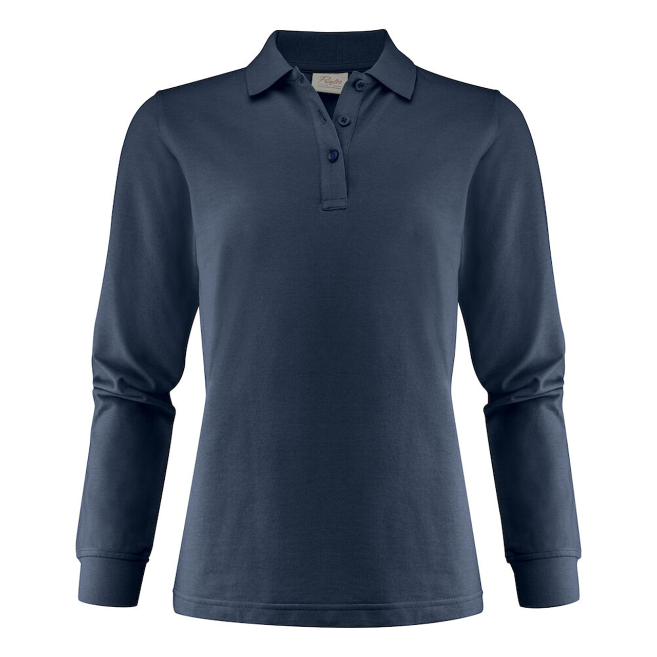 Surf Pro l/s Polo Pique Dames in donker marine (01.02.0069)