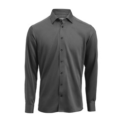 Red Bow 123 Hemd Regular Fit Heren in donkergrijs (01.03.0067)