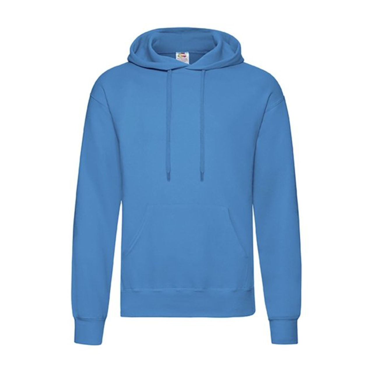 Sweater Fruit of the Loom Classic Hooded in azuur (01.04.0009)