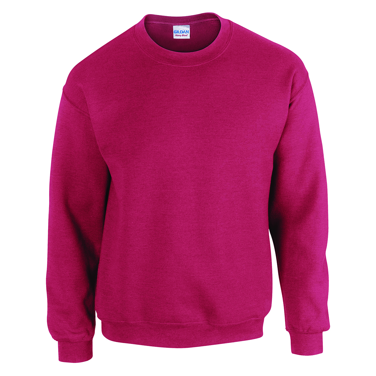 Sweater Gildan Heavy Blend Classic Fit in antiek kers rood (01.04.0012)