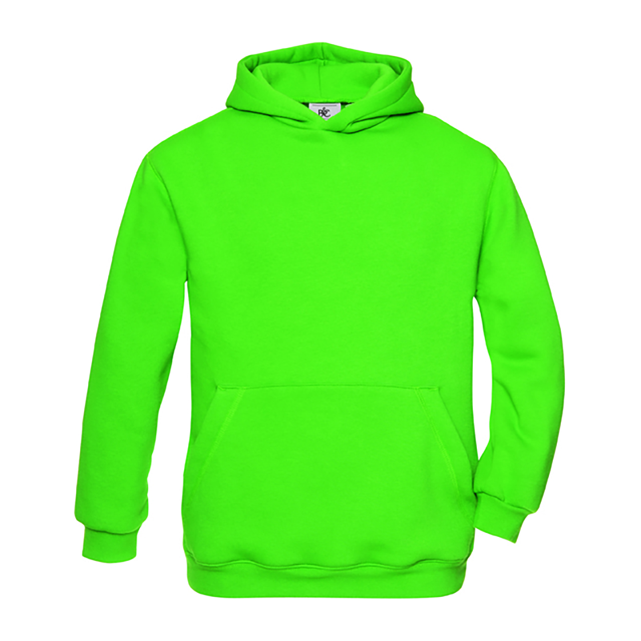 Hooded Sweater B&C Kinderen in echt groen (01.04.0013)