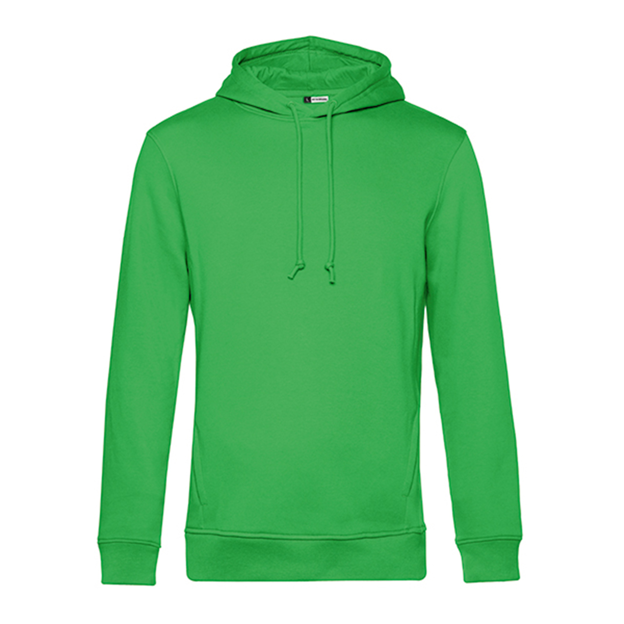 Sweater B&C Hooded Organic in appelgroen (01.04.0051)