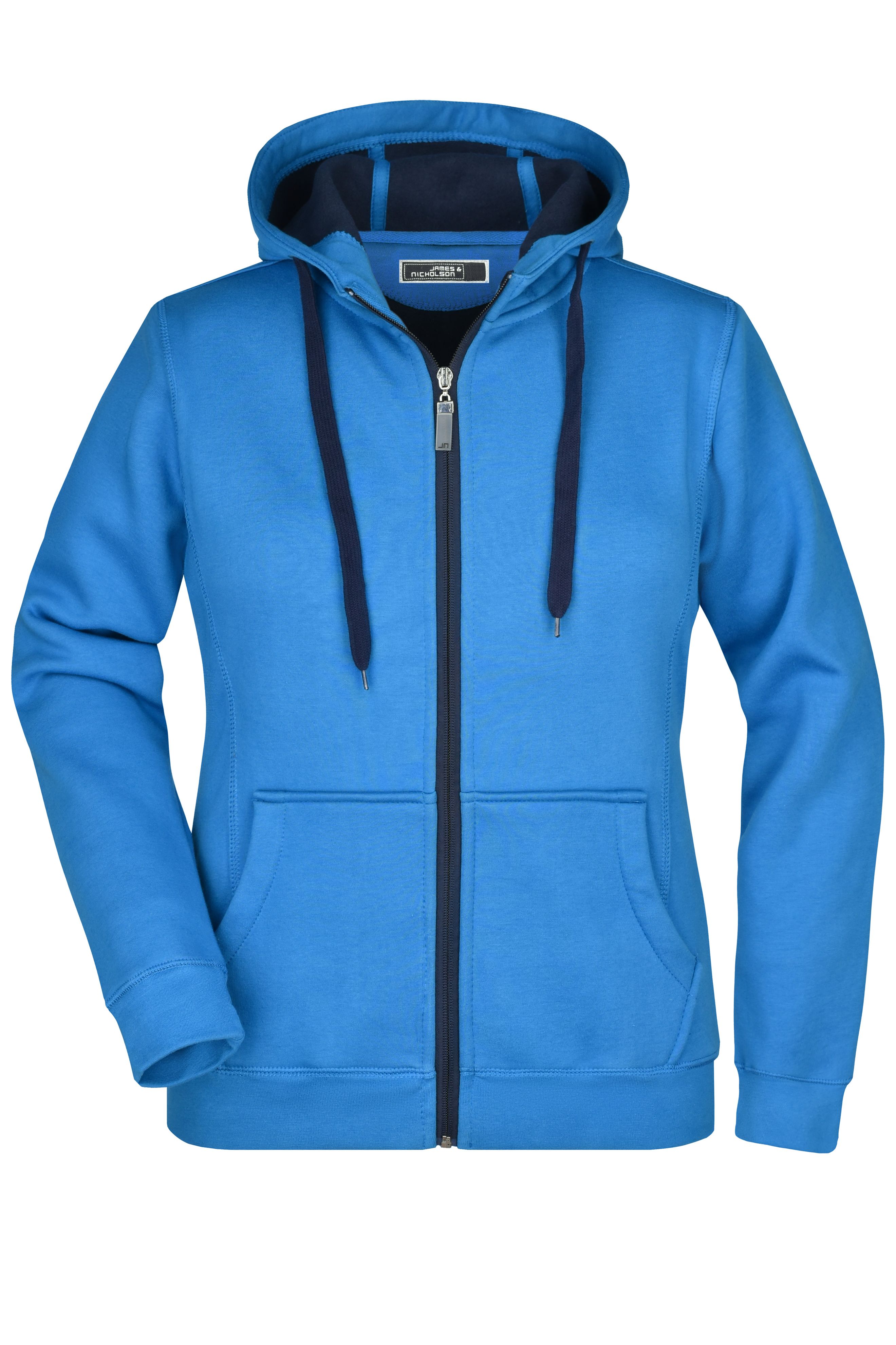 Jacket Doubleface Dames in azuur/marine (01.04.0063)
