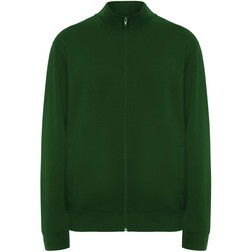 Ulan unisex sweater met volledige rits in flesgroen (01.04.1170)