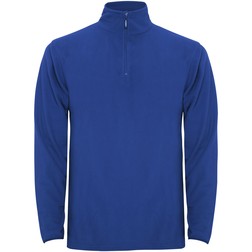 Himalaya fleece herenjack met kwartrits in koningsblauw (01.05.0845)