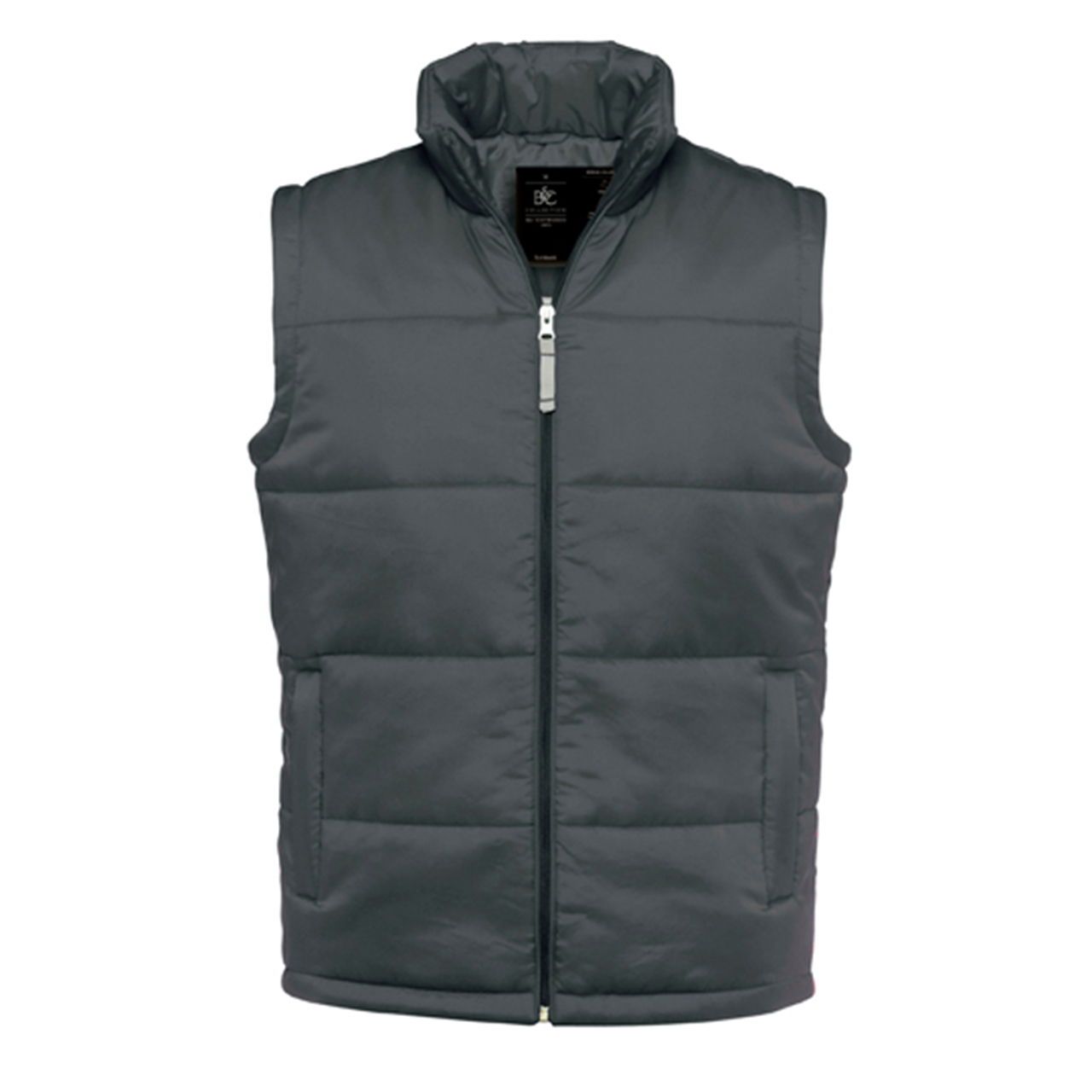 Bodywarmer B&C Men in donkergrijs (01.07.0006)
