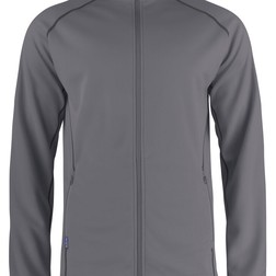 3317 Sweater met lange rits in grijs (01.08.0045)