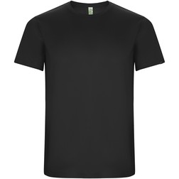 Imola sportshirt met korte mouwen voor kinderen in donkerlood (01.10.1502)