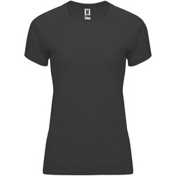 Bahrain sportshirt met korte mouwen voor dames in donkerlood (01.10.1518)