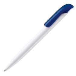 Balpen Atlas hardcolour in wit/donkerblauw (02.01.0101)
