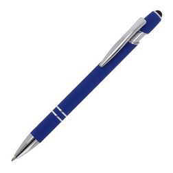 Balpen Paris Metaal soft touch in blauw (02.01.0125)
