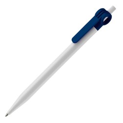 Balpen Futurepoint hardcolour in wit/donkerblauw (02.01.0199)