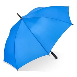 Bosco 190T Polyester 23" Stok paraplu Auto open in blauw (02.03.0036)