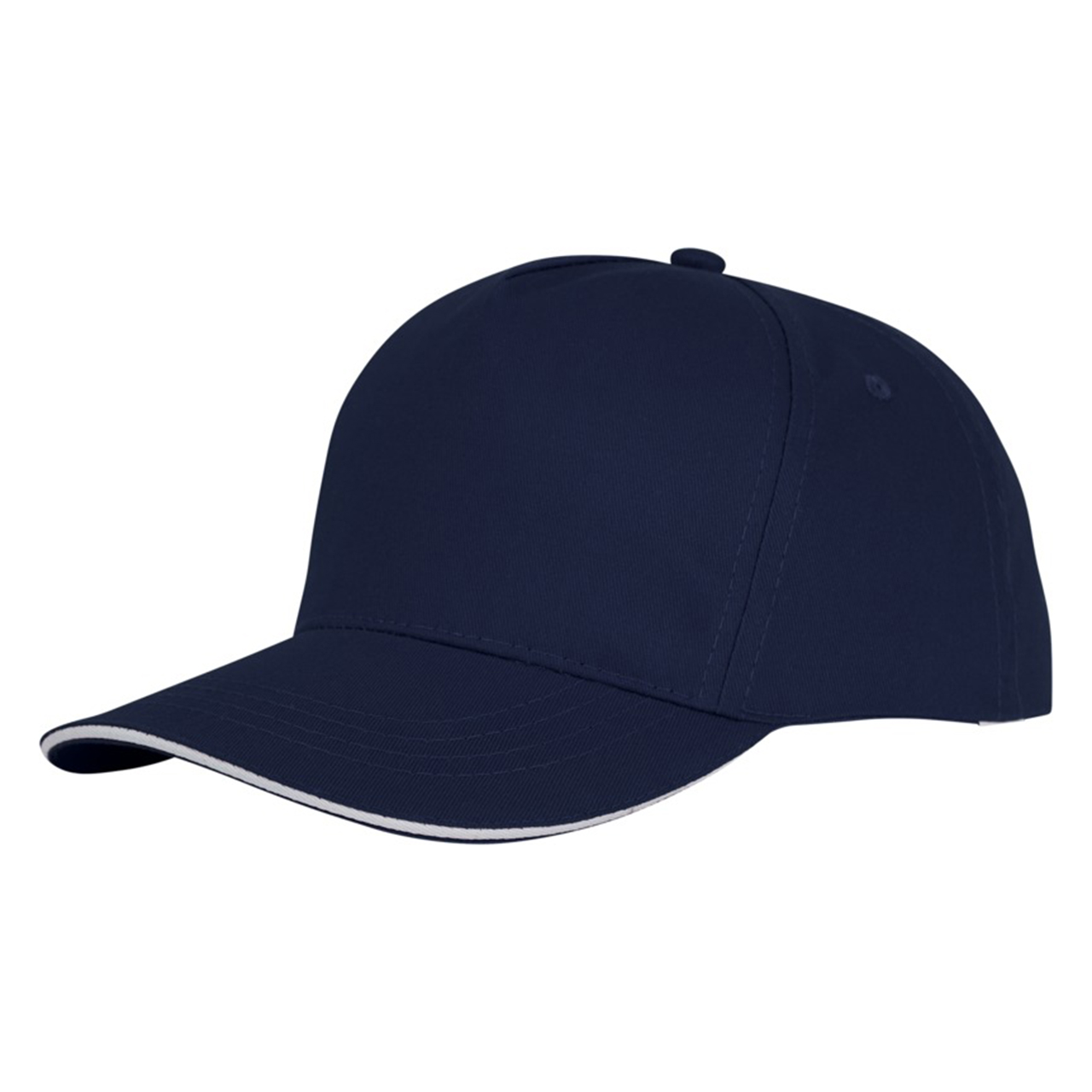 Ceto 5 panel sandwich cap in marine - mutsen & petten (02.04.0049)