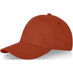 Davis 6 panel cap in baksteen - mutsen & petten (02.04.0113)