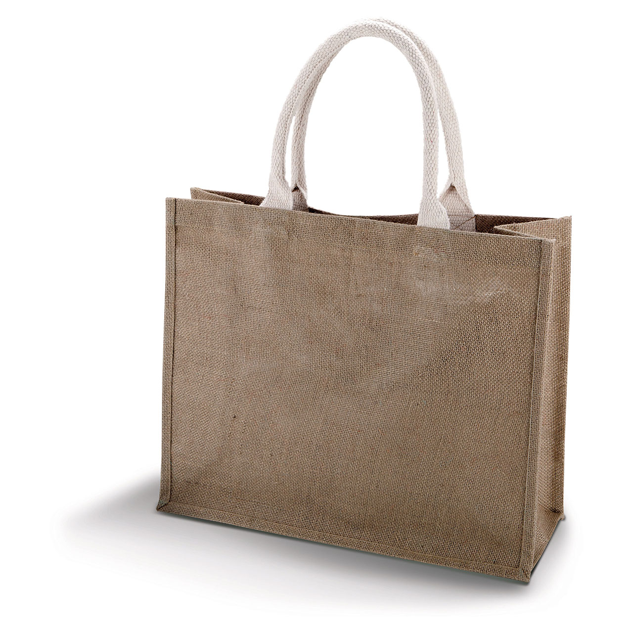 Strandtas Jute in cappuccino (02.05.0041)