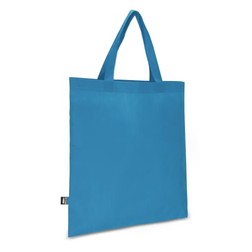 R-pet Draagtas non-woven korte handvatten 38 x 42cm 75g/m² in blauw (02.05.0150)