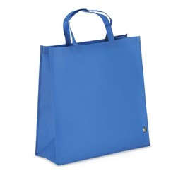 R-pet Draagtas non-woven 45 x 18 x 45cm 75g/m² in blauw (02.05.0152)