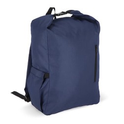 R-pet 600D Rolltop gesp rugzak 20L in donkerblauw (02.05.0159)