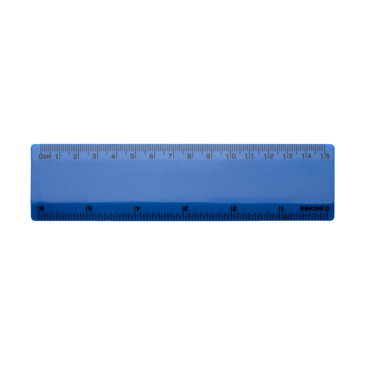 Liniaal 15 cm in blauw (02.06.0033)