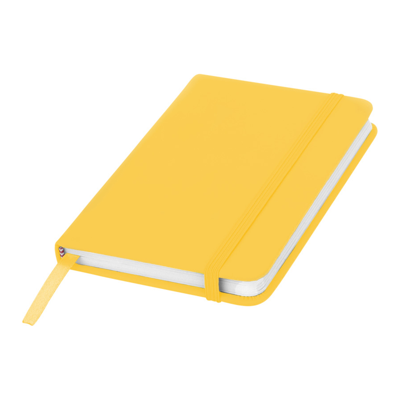Notitieboek Rainbow A6 in geel - bureelbenodigdheden (02.06.0049)