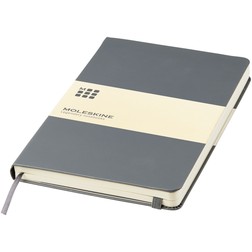 Moleskine Classic L hardcover notitieboek - gelinieerd in leigrijs - bureelbenodigdheden (02.06.0185)