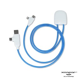 Xoopar Lighting ice-C Oplaadkabel in blauw (02.07.0119)
