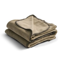 Nightingale fleece deken 130x170 cm in beige (02.09.0128)