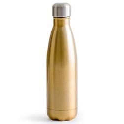 Sagaform Nils stalen fles 500ml in goud (02.09.0129)