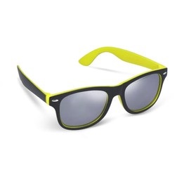 Zonnebril Tate spiegelglas UV400 in geel (02.09.0240)
