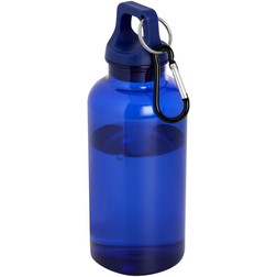 Oregon 400 ml waterfles van RCS-gecertificeerd gerecycled plastic met karabijnhaak in blauw (02.09.0253)