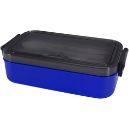 Snappy 1000 ml lunchbox en bestekset in blauw (02.09.0286)
