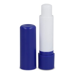 Klassieke lippenbalsemstick gerecycled materiaal in blauw (02.15.0018)