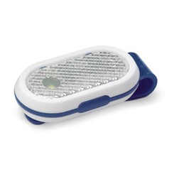 Fietslamp click-on in blauw/wit (02.99.0117)